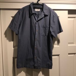 On The Byas Men’s Short Sleeve Button Up